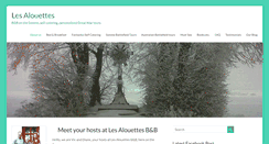 Desktop Screenshot of lesalouettes.net